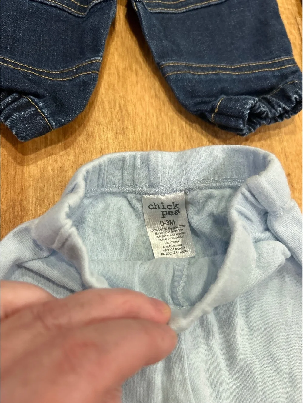 Baby Pants Bundle Size 0-3 Months - 6 Pairs